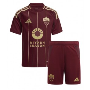 Billiga AS Roma Matias Soule #18 Hemmatröja Barn 2024-25 Kortärmad (+ Korta byxor)